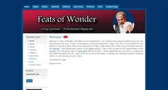 Desktop Screenshot of featsofwonder.com